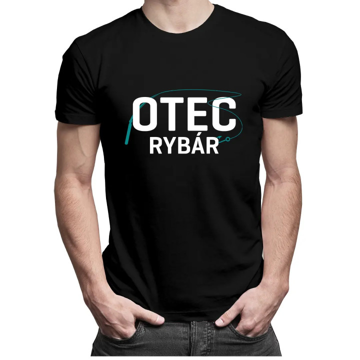 Otec rybár - pánske tričko s potlačou