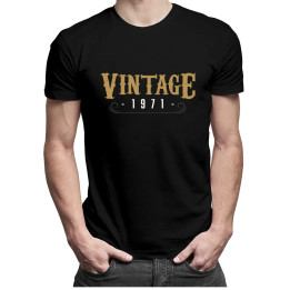 Vintage 1971 - pánske tričko s potlačou