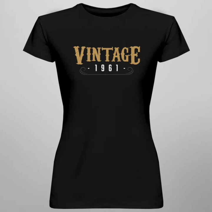 Vintage 1961 - dámske tričko s potlačou
