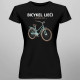 Bicykel lieči rôzne veci - Dámske tričko s potlačou