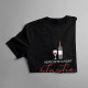 Nemôžete si kúpiť šťastie, ale môžete si kúpiť víno - Dámske tričko s potlačou