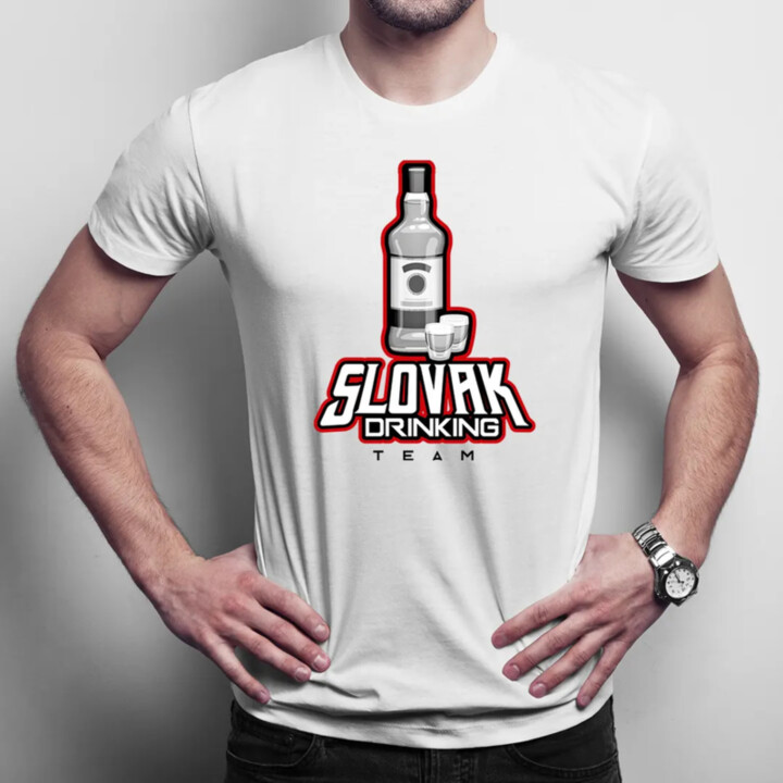 Slovak Drinking Team - pánske tričko s potlačou