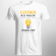 Elektrikár rieši problémy - pánske tričko s potlačou