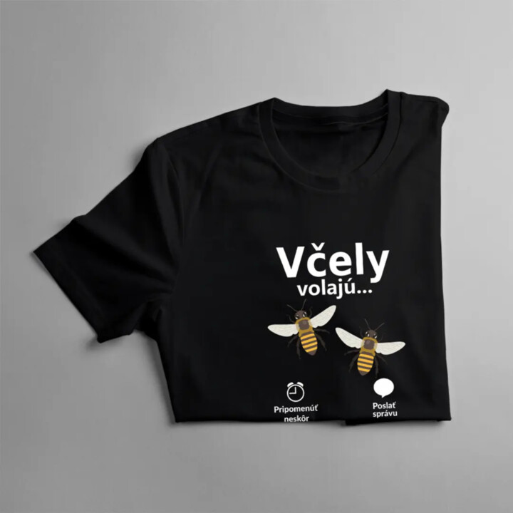Včely volajú - musím ísť - Dámske tričko s potlačou