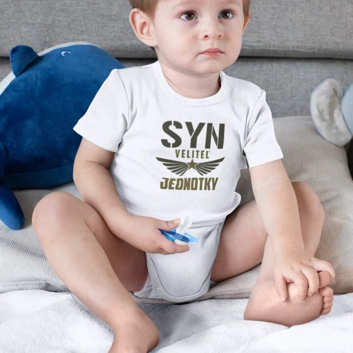 Syn veliteľ jednotky – body s potlačou