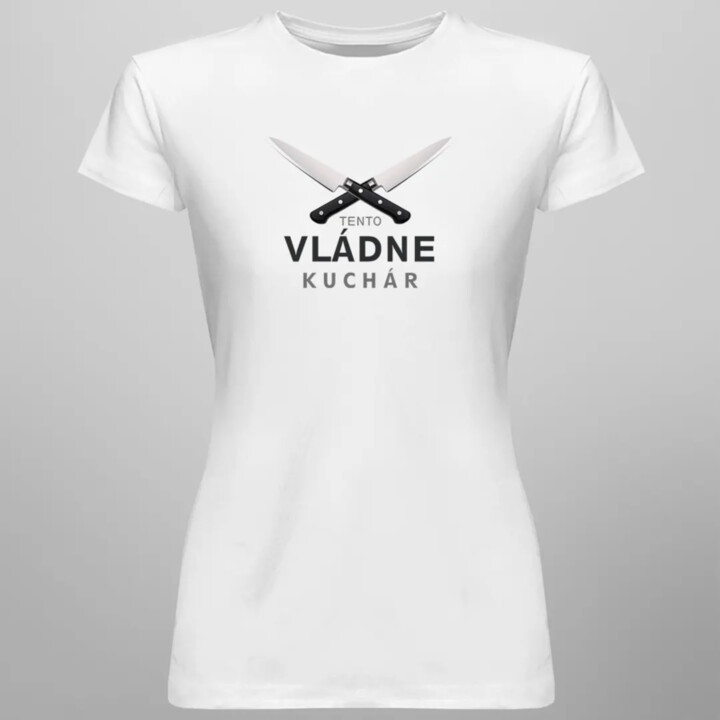 Tento kuchár vládne - dámske tričko s potlačou
