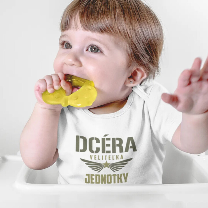 Dcéra veliteľka jednotky – body s potlačou