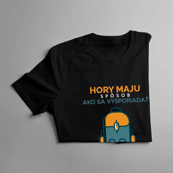 Hory majú spôsob - pánske tričko s potlačou