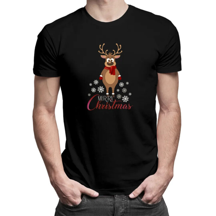 Merry Christmas - sob - pánske tričko s potlačou
