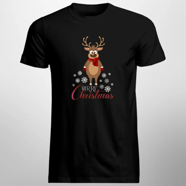 Merry Christmas - sob - pánske tričko s potlačou