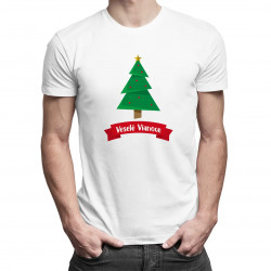 Veselé Vianoce - pánske tričko s potlačou