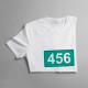 456 - pánske tričko s potlačou