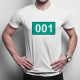001 - pánske tričko s potlačou