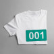 001 - pánske tričko s potlačou