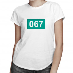 067 - dámske tričko s potlačou