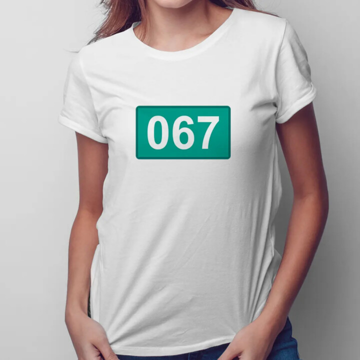 067 - dámske tričko s potlačou
