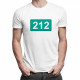 212 - pánske tričko s potlačou