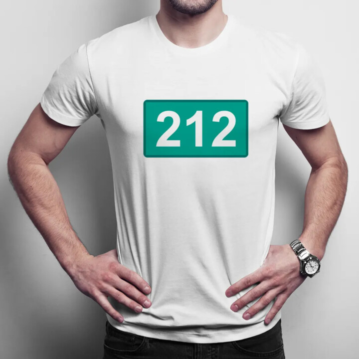 212 - pánske tričko s potlačou