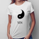 YIN - dámske tričko s potlačou