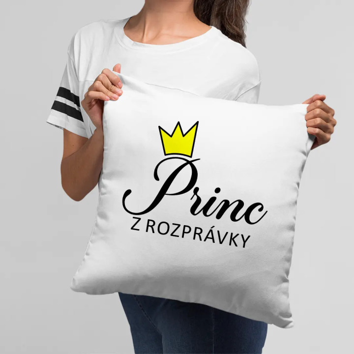 Princ z rozprávky - vankúš s potlačou