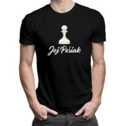 Jej pešiak - pánske tričko s potlačou