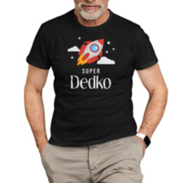 Super dedko - pánske tričko s potlačou