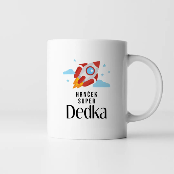 Hrnček super dedka - keramický hrnček s potlačou