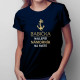 Babička - najlepší námorník na svete - dámske tričko s potlačou