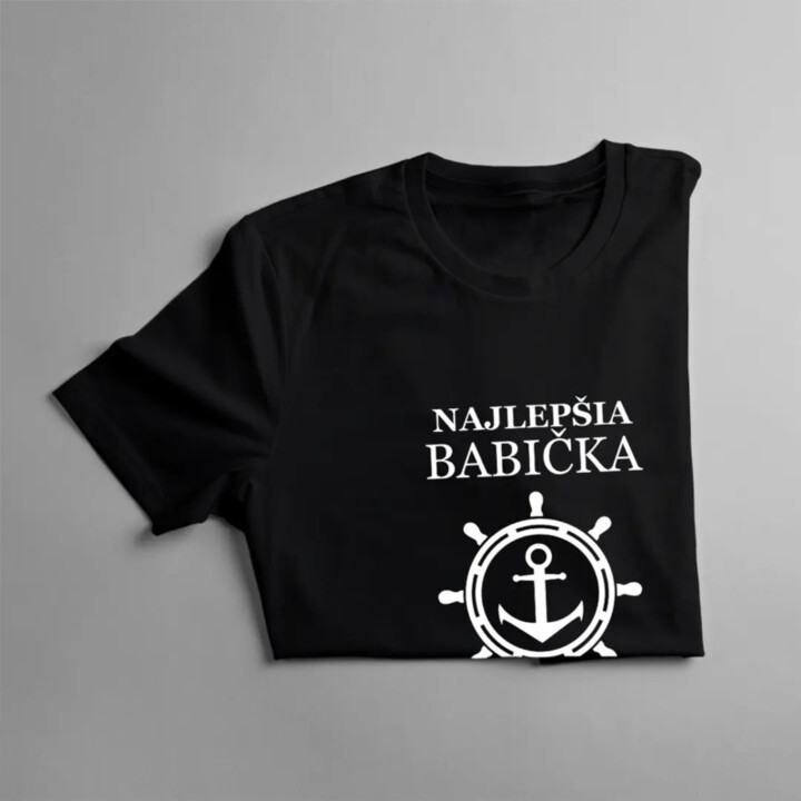 Najlepšia babička sa plaví - dámske alebo unisex tričko s potlačou