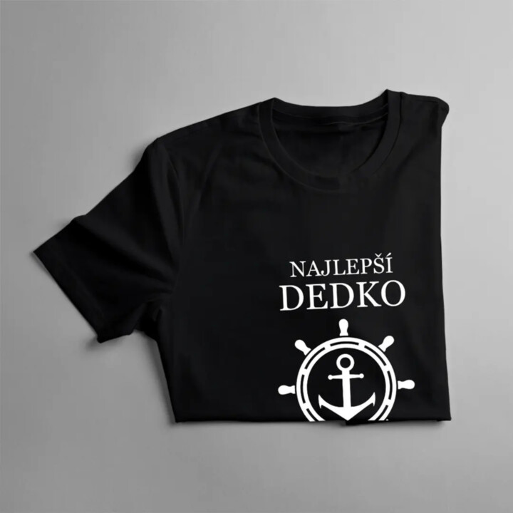 Najlepší dedko sa plaví - pánske tričko s potlačou