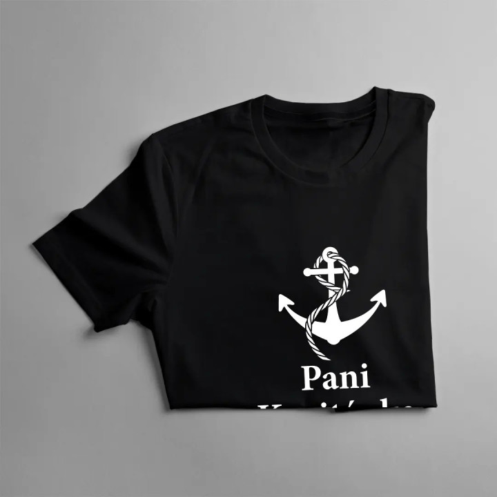 Pani kapitánka babička - dámske alebo unisex tričko s potlačou