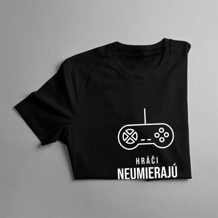 Hráči neumierajú, oni sa znovuzrodia - dámske tričko s potlačou