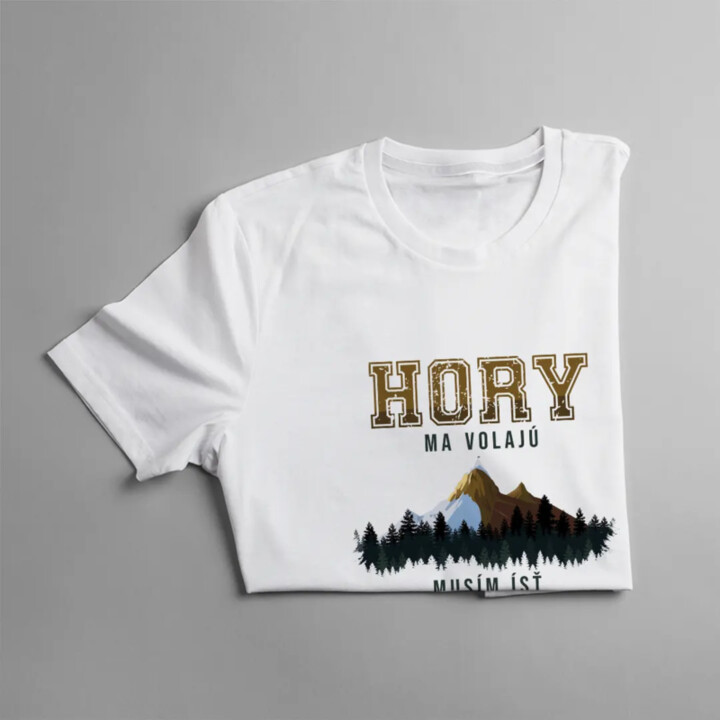 Hory ma volajú, musím ísť - dámske tričko s potlačou