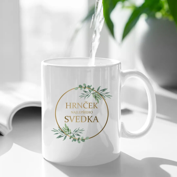 Hrnček najlepšieho svedka - keramický hrnček s potlačou