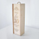 30 nádherných rokov - Personalizovaný produkt - krabica na víno s gravírovaním