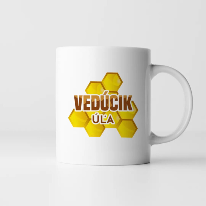 Vedúci úľa - keramický hrnček s potlačou