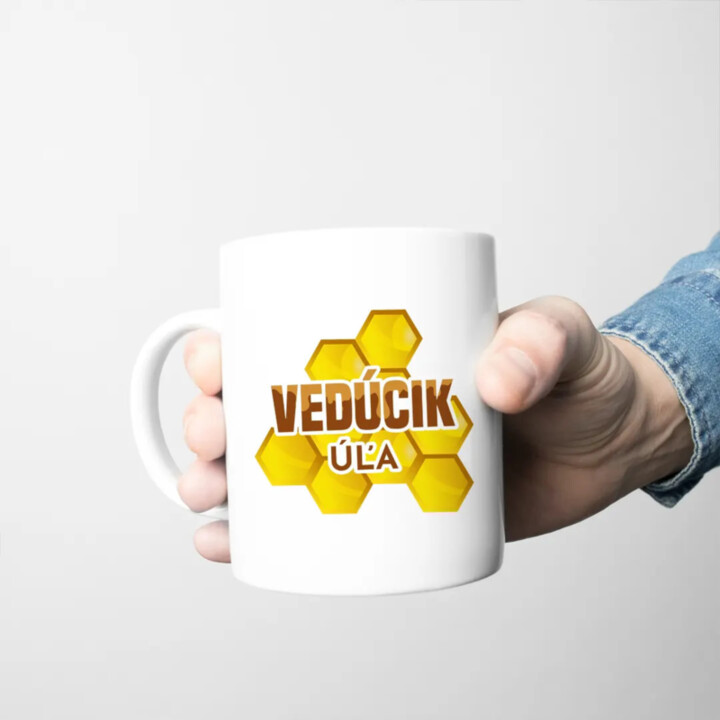 Vedúci úľa - keramický hrnček s potlačou