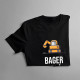 Bager volá - musím ísť v2 - pánske tričko s potlačou
