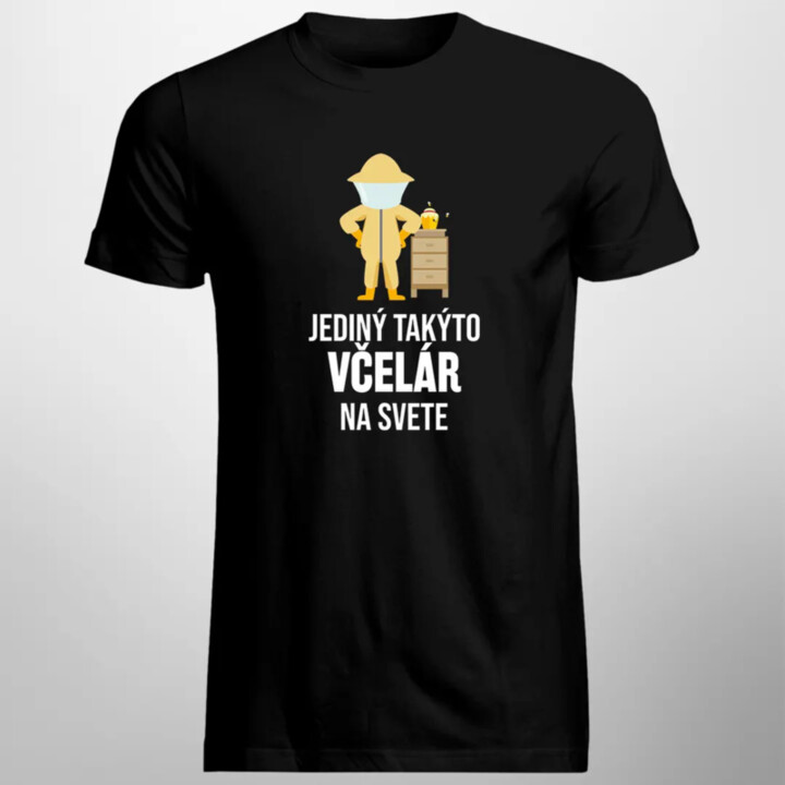 Jediný takýto včelár na svete - pánske tričko s potlačou