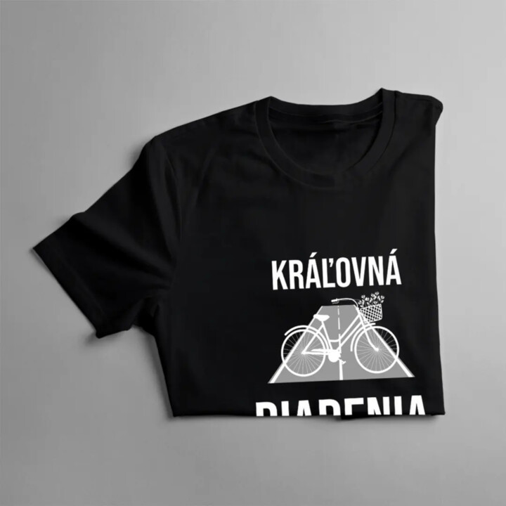 Kráľovná riadenia - dámske tričko s potlačou