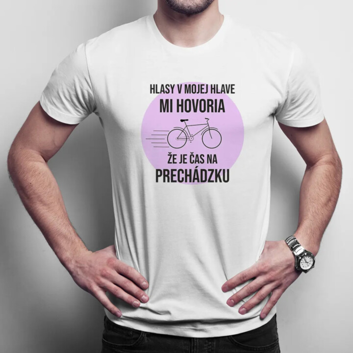 Hlasy v mojej hlave mi hovoria - pánske tričko s potlačou