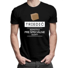 Triedič - jednotka pre špeciálne úlohy - pánske tričko s potlačou