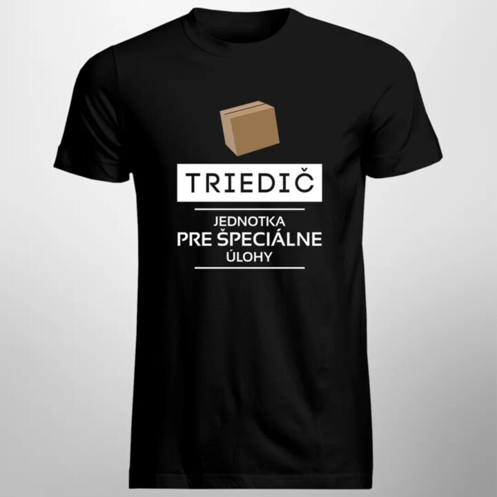 Triedič - jednotka pre špeciálne úlohy - pánske tričko s potlačou