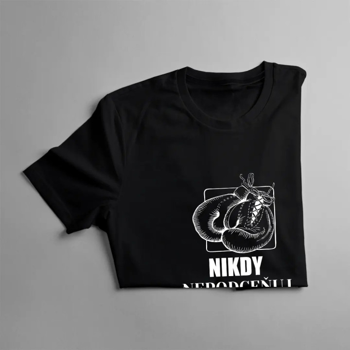 Nikdy nepodceňuj boxerku - dámske tričko s potlačou