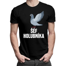 Šéf holubníka - pánske tričko s potlačou