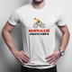Najrýchlejší cyklista v meste - pánske tričko s potlačou