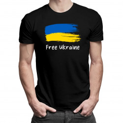 Free Ukraine - pánske tričko s potlačou