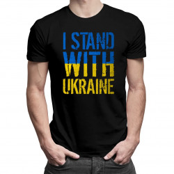 I stand with Ukraine - pánske tričko s potlačou