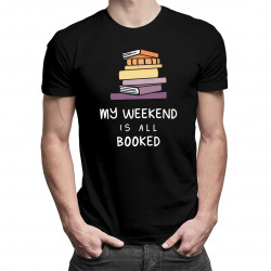 My weekend is all booked - pánske tričko s potlačou