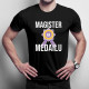 Magister na medailu - pánske tričko s potlačou